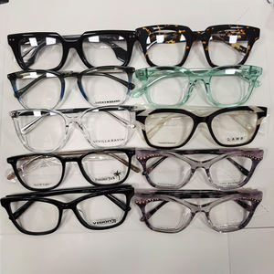 Liquidación de Existencias Nuevas, Gafas de Acetato Surtidas, Gafas Cuadradas, Monturas de Acetato al por Mayor, Monturas Ópticas Mixtas con Bisagra de Resorte - Product Image 6