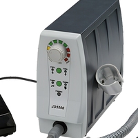 Ponceuse à ongles électrique professionnelle silencieuse 85W 30V, vitesse 35000 tr/min, faible bruit