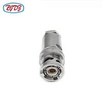 Suministro de fábrica Triaxial BNC Macho abrazadera Conector de enchufe TRX179 cable coaxial macho prueba coaxial RF conector