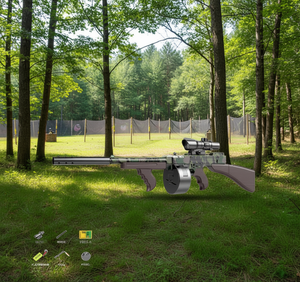 Pistolet à eau électrique Thomson, calibre 0,5, jeu de tir en plein air, pompe à air incluse - Product Image 2