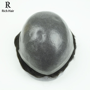 Sistema Capillare Maschile di Alta Qualità in PU per <span class=keywords><strong>Extension</strong></span> <span class=keywords><strong>Capelli</strong></span> da Uomo, Base in PU Iniettato Naturale e Confortevole da Indossare - Product Image 3