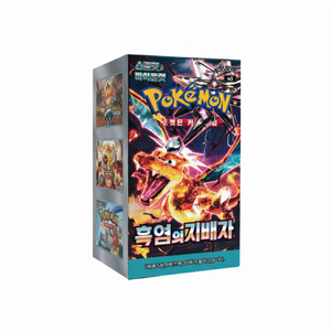 Poke Mon SV3 Ruler <b>Black</b> Flame Pack Box 30 Packs 150 <b>Sheets</b> Paper TCG Collectible Cards Made in Korea Party Use - Product Image 2