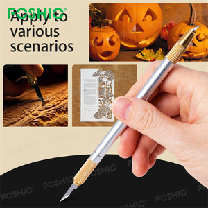 Cuchillo <span class=keywords><strong>de</strong></span> <span class=keywords><strong>Vinilo</strong></span> <span class=keywords><strong>de</strong></span> Seguridad Foshio Design para Manualidades, Cuchillo <span class=keywords><strong>de</strong></span> Arrastre <span class=keywords><strong>con</strong></span> Cuchilla Giratoria para Corte <span class=keywords><strong>de</strong></span> <span class=keywords><strong>Vinilo</strong></span> <span class=keywords><strong>de</strong></span> Radar <span class=keywords><strong>de</strong></span> Automóviles - Product Image 4