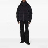 Vente en gros Veste bouffante à capuche décontractée pour hommes avec logo personnalisé Fabricants Vêtements d'extérieur de marque Veste en duvet de luxe pour l'hiver pour hommes