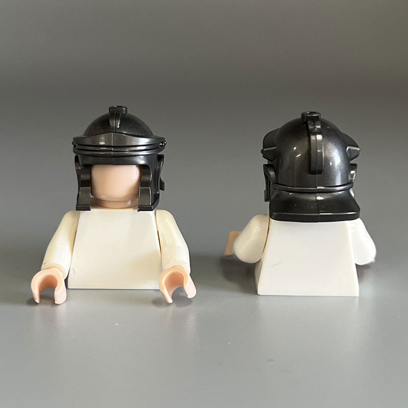 98366-Soldier Helmet-Dark Silver Gray