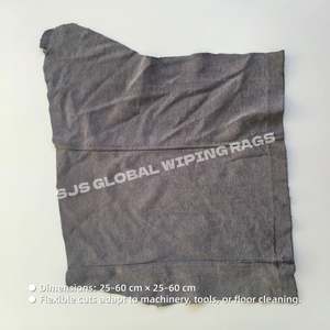 Trapos de limpieza de algodón 100% reciclado de 25 kg, de colores mixtos, tipo forro polar, para limpiar sudaderas y superficies. - Product Image 3