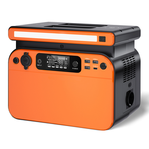 Generador Solar Portátil Piforz de 600W con Batería LiFePO4, 3500+ Ciclos, Almacenamiento de Energía de Ciclo Profundo - Product Image 1