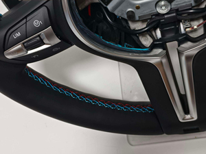 <span class=keywords><strong>Volante</strong></span> Personalizado de Cuero Semiporoso de Carbono <span class=keywords><strong>M</strong></span> Performance de Alta Calidad para <span class=keywords><strong>BMW</strong></span> <span class=keywords><strong>E60</strong></span> E61 - Product Image 2