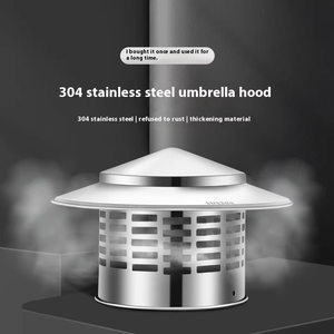 Cubierta <span class=keywords><strong>de</strong></span> Acero Inoxidable <span class=keywords><strong>para</strong></span> <span class=keywords><strong>Tubo</strong></span> <span class=keywords><strong>de</strong></span> Escape <span class=keywords><strong>de</strong></span> Techo, Protector <span class=keywords><strong>de</strong></span> <span class=keywords><strong>Chimenea</strong></span> Impermeable, <span class=keywords><strong>Tapa</strong></span> <span class=keywords><strong>de</strong></span> Ventilación <span class=keywords><strong>para</strong></span> Sistemas HVAC - Product Image 3