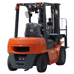 Nuovo Carrello Elevatore Diesel a Quattro Ruote Motrici da 3 Tonnellate per Industrie Edili con Motore Diesel - Product Image 6