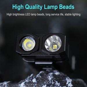 LED Keychain EDC Flashlight Magnet Work <b>Light</b> Type-C Rechargeable Torch Hat Clip Lamp Camping Pocket Lantern - Product Image 5