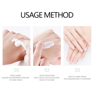 Crème pour les mains aux fruits nourrissante hydratante au parfum de pêche de marque privée prix d'usine anti-gerçures pour les peaux sèches - Product Image 3