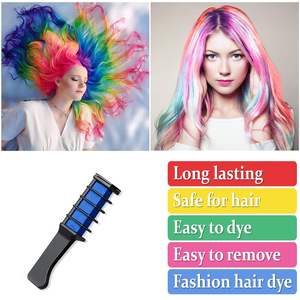 Nouvelle mode en gros, craie capillaire temporaire lavable, organique, sans alcool, pour enfants - 10 couleurs, résistante à la chaleur et au soleil - Product Image 5