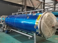 Nouvel autoclave horizontal ZLPH en acier inoxydable 304, machine de stérilisation économe en énergie pour thon en conserve et aliments pour animaux de compagnie