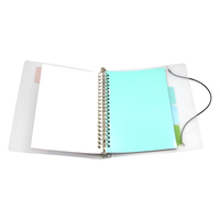 A5 PP couverture rigide smart notebook réutilisable bloc-notes classeur effaçable fusée notebook