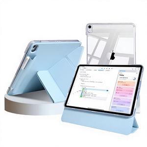 Étui de protection magnétique pour <span class=keywords><strong>iPad</strong></span> Pro 25, Air67 transparent, Pro113+Y pliable et détachable, 10e génération - Product Image 1