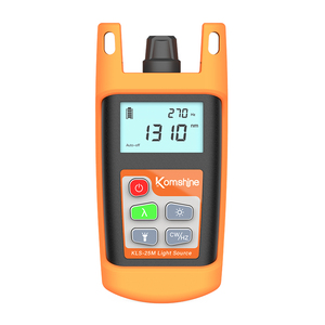 ชุดอุปกรณ์ทดสอบเครือข่ายไฟเบอร์ออปติก Ftth รุ่น Kls-25m แหล่งกำเนิดแสงออปติคอลแบบเสถียร โหมดเดี่ยว/มัลติโหมด ราคาประหยัด - Product Image 1