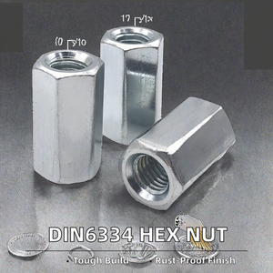 น็อตหกเหลี่ยมยาว DIN6334 ผลิตจากโรงงานโดยตรง ผลิตจากเหล็กกล้าไร้สนิมผ่านกระบวนการพาสซิเวต สำหรับใช้ในยานยนต์ - Product Image 2