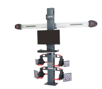 Máquina de Alineación de Ruedas 3D ZA-20/20C, Alta Precisión, Seguimiento Automático, Velocidad de Balanceo de 200 rpm, Peso Máximo de Rueda: 0 kg, para Autos, SUV y Vehículos