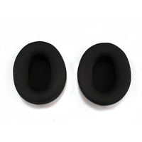 Pengiriman cepat Headset Gaming pengganti earpad asli untuk Headphone Kingston Protein kulit PU bantal penutup untuk HyperX