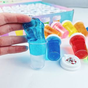 Wholesale Price Kids <b>Birthday</b> Party Slime <b>Favors</b> 48 Pack Educational Mini Crystal Mud Colorful Cup Slime - Product Image 2