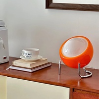 Lampe de table vintage style crème avec télécommande USB, lumière d'ambiance moderne et simple pour chambre à coucher, chevet, bureau