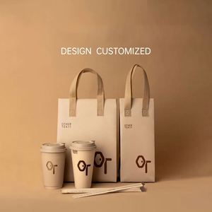Eco-Friendly Non-Woven Insulated Cooler Bag Custom Logo Foldable Portable Design Adhesive Closure 20-30L Capacity for Food - Product Image 1