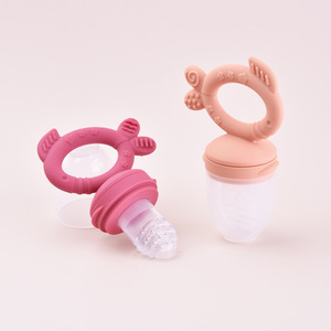 Mangeoire à tétines en silicone de qualité alimentaire pour fruits frais, <span class=keywords><strong>grignoteuse</strong></span> à tétine pour bébé - Product Image 6