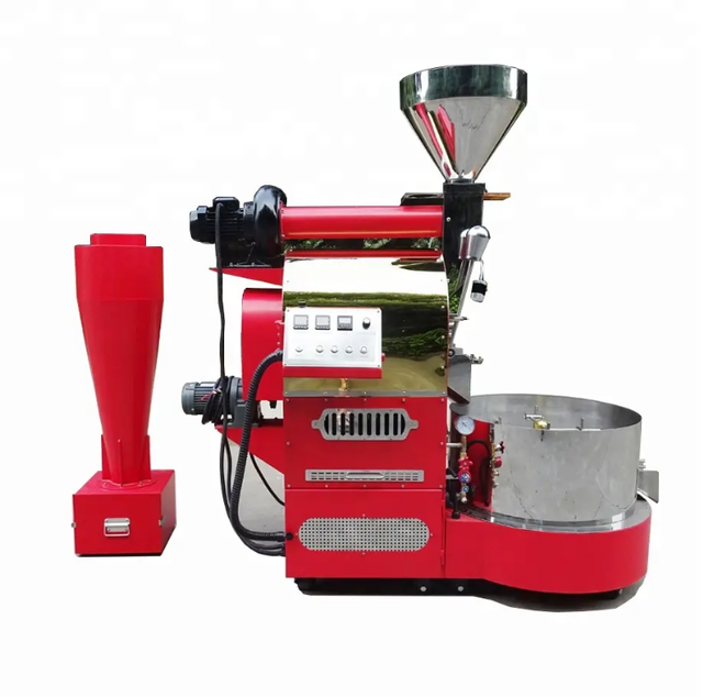Stainless Steel   1Kg 2Kg 3Kg Coffee Roaster Machine  Commercial Coffee Roasting Machine