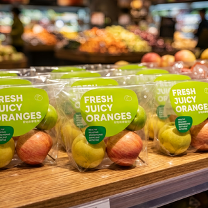 Bolsas de BOPP y CPP Antivaho Autoadhesivas para Ensaladas y Frutas, con Fuelle Inferior, Grado Alimenticio, para Empaque de Vegetales, con Orificios de Ventilación Transparentes y Logotipo Personalizado - Product Image 1