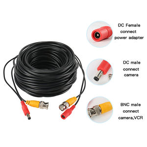 Cantell Câble de caméra vidéo analogique BNC vers DC bon marché (<span class=keywords><strong>pas</strong></span> 1080P) AHD CVI TVI 2MP BNC et câble vidéo et d'alimentation cc pour caméra de vidéosurveillance - Product Image 5