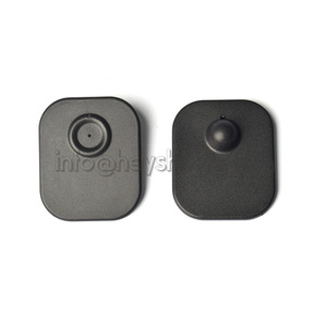 Etiqueta de Seguridad Rígida de Plástico RF 8.2 MHz 65*54 mm con Alarma para Ropa, Bolsas, Sombreros, Etiquetas Anti-Robo EAS, Rango de Detección de 1.2-1.6 M - Product Image 6