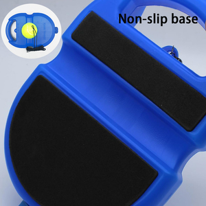 Entrenador de Tenis Individual con Bola Elástica de Goma Fija, Base de Rebote Portátil, Equipo de Autoentrenamiento de Tenis - Product Image 4