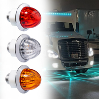 Lampe de position latérale pour camion étanche IP67, mini lumière décorative super lumineuse 3W améliorée en forme de pastèque