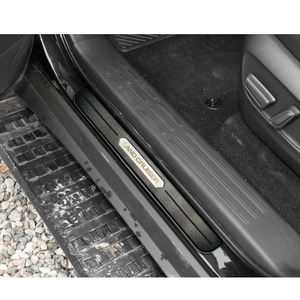 Trim cetakan lecet ambang pintu luar cocok untuk Toyota Land Cruiser Prado J250 LC250 2024 baja tahan karat - Product Image 2