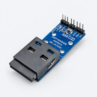 Module optique HPC 1.6T pour centre de données, vérification de l'alimentation sur carte de test d'alimentation OSFP-XD, unité d'entrée I2C 3.3V DC 2A
