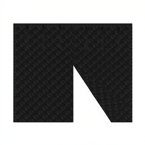 Rideau de porte de garage isolé thermiquement et magnétique, 16 pieds x 7 pieds, pour garage à deux voitures, résistant aux intempéries, au vent et au bruit en hiver - Product Image 1