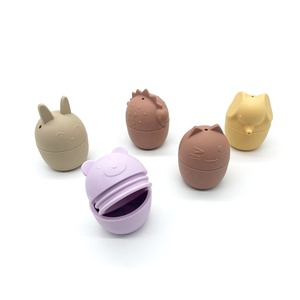 Khủng Long voi mèo gấu và thỏ hình bé tắm đồ chơi trẻ mới biết đi Silicone bồn tắm đồ chơi nước đồ chơi cho trẻ em - Product Image 3