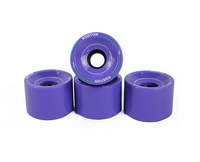 Vente en gros de roues Longboard Oem 70mm personnalisées en PU coulée vierge pour la danse de croisière