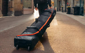 Housse et sac de snowboard, coque rigide antivol, USB, léger, étui de protection de voyage avec doublure en polyester, fabricant chinois - Product Image 3