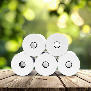 Mạnh mẽ trực tiếp nhà máy nhiệt nhận giấy miễn phí BPA <span class=keywords><strong>2</strong></span> <span class=keywords><strong>1</strong></span>/4x46 ft nhiệt giấy cuộn 57x40 mét 65gsm - Product Image 5