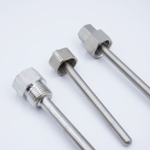 Capa Protetora Personalizada de Aço Inoxidável 304 para Sensor de Temperatura de 6mm, Peças de Termoponte Polidas para Soldagem em Água Mecânica - Product Image 4