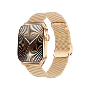 Cross-border New Square Silicone T2 Smart Watch for Call <b>Heart</b> Rate Monitoring Message Reminder Huaqiangbei Watch Factory <b>Heart</b> - Product Image 2