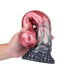 NNSX Realistic Horse <b>Dildo</b> With Suction Cup Silicone Large Long Penis Sex Toys for Men Women Multi Color Female Masturbator - Product Image 5