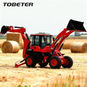 Chất lượng cao bánh xe tải. Giá rẻ 5500 kg retroexcavadora để bán - Product Image 5