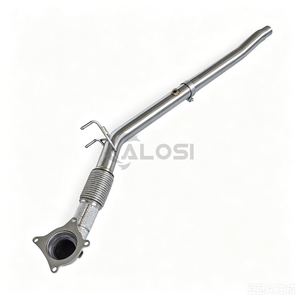 Compatible avec Volkswagen Mk5 GTi |   Jetta |   Tuyau d'échappement droit en acier inoxydable pour Audi A3 2.0T 2006-2011 - Product Image 3