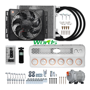 Vente flash Climatisation de stationnement électrique de type split DC 12V 24V Climatisation cachée 12V pour voiture <span class=keywords><strong>camion</strong></span> fourgon - Product Image 3