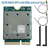 Module Combo Wi-Fi 7 QCNCM865 Wi-Fi 7 BT 5.3 jusqu'à 5,8 Gbps avec 4K QAM, Wi-Fi 7, Wi-Fi 6E, Wi-Fi 6 802.11ax