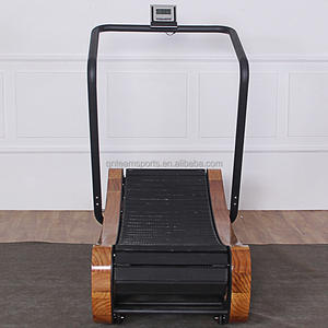 Alta qualità commerciale <span class=keywords><strong>palestra</strong></span> che esegue tapis roulant curvo vendita calda attrezzature per il Fitness LED schermo meccanico tipo guida cuore - Product Image 3