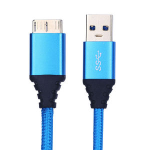Cable de Datos USB 3.0 a Micro-B para Disco Duro Portátil, Cable Micro B 3.0 con Trenzado de Nailon - Product Image 4